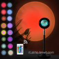 16 colori Sunset Rainbow Proiection Lamp